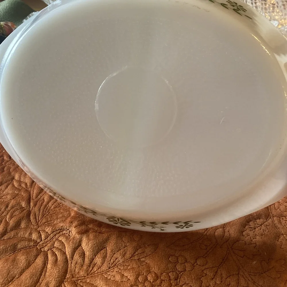Glasbake vintage oval